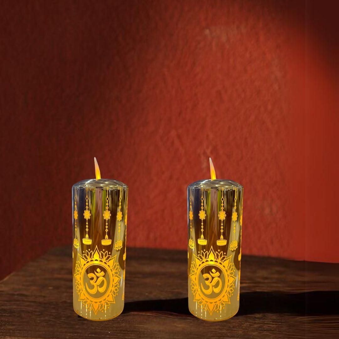 Realistic Moving 🕉️Flame LED Light