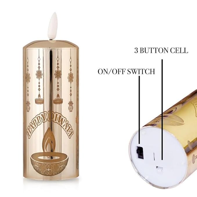 Realistic Moving 🕉️Flame LED Light