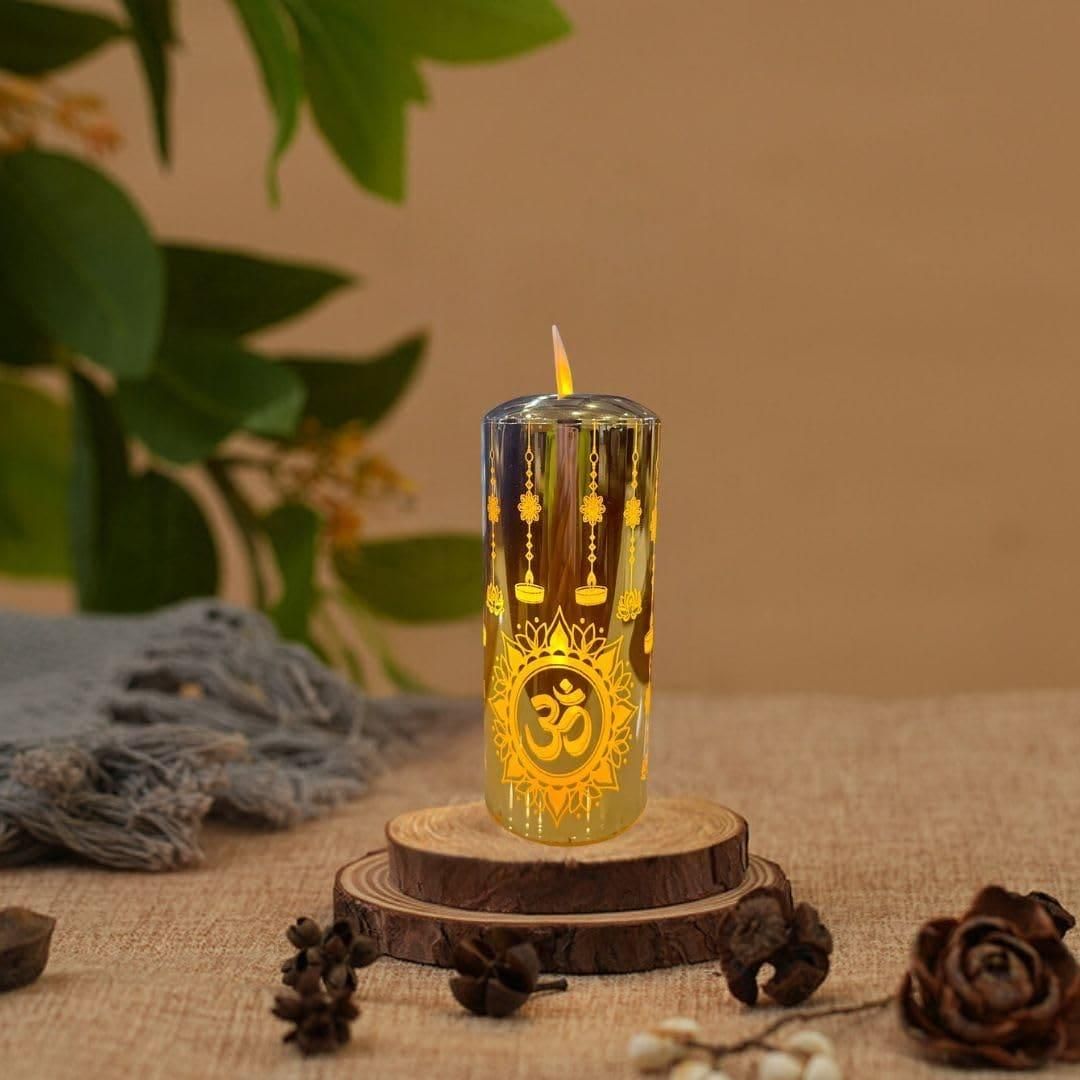 Realistic Moving 🕉️Flame LED Light