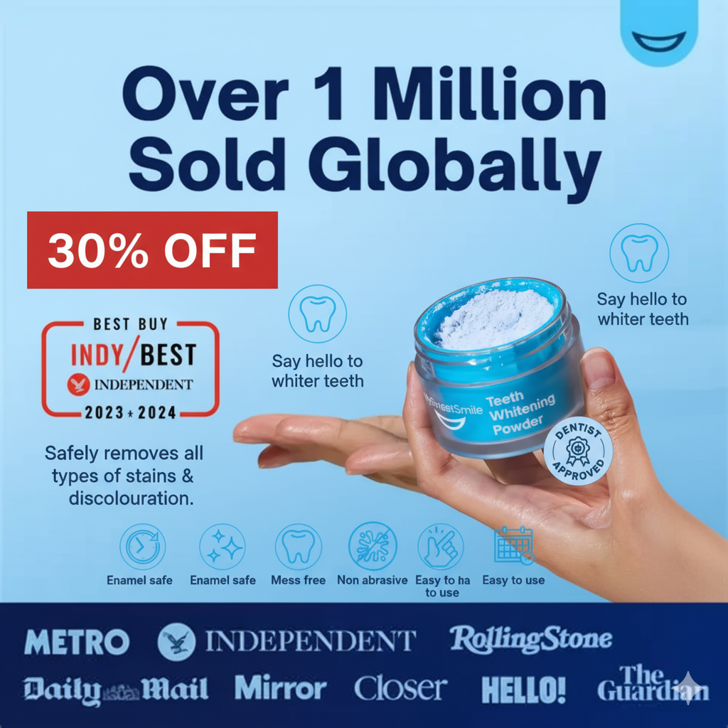 My Sweet Smile Teeth Whitening Powder