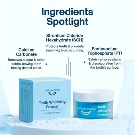 My Sweet Smile Teeth Whitening Powder