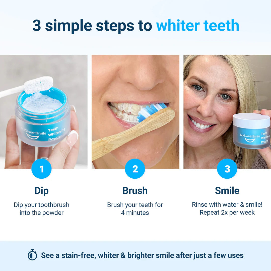 My Sweet Smile Teeth Whitening Powder
