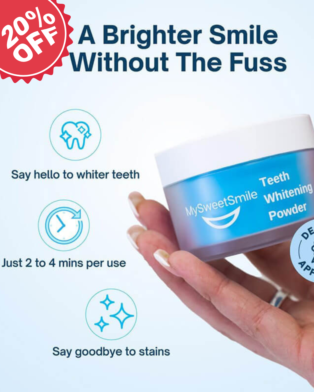 My Sweet Smile Teeth Whitening Powder
