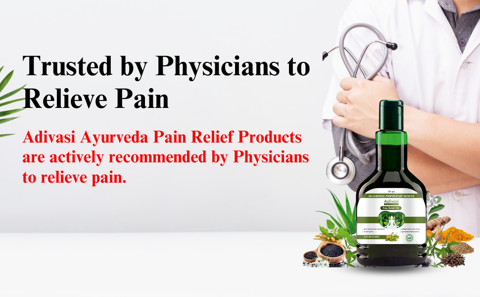 Adivasi Ayurved Pain Relief Oil 100ml(Pack Of 1) SALE - 20 % Off