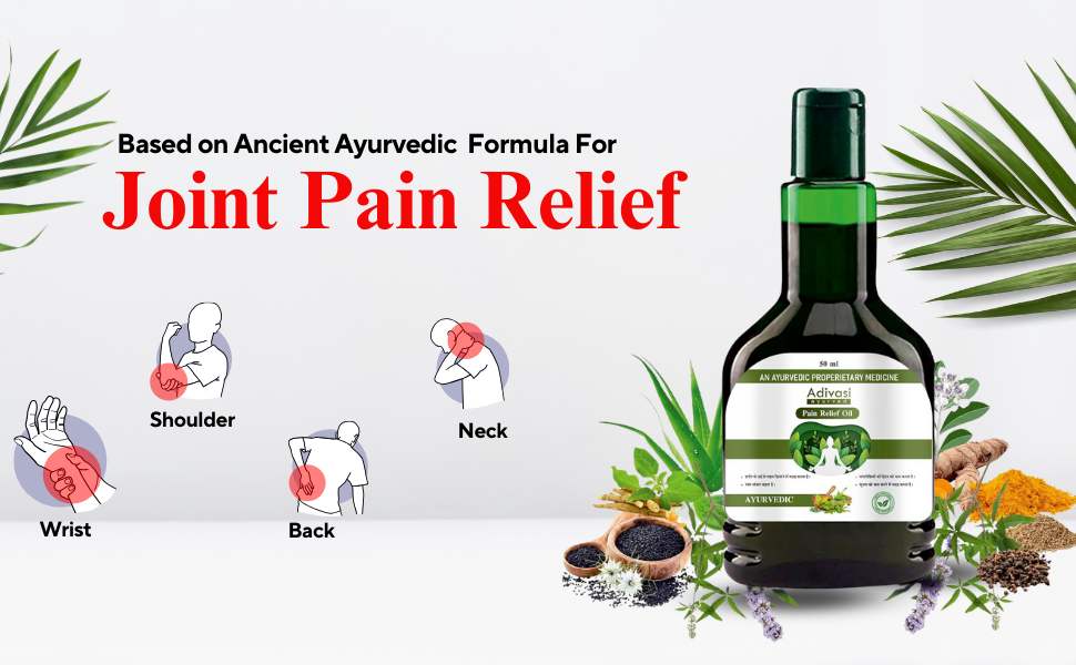 Adivasi Ayurved Pain Relief Oil 100ml(Pack Of 1) SALE - 20 % Off