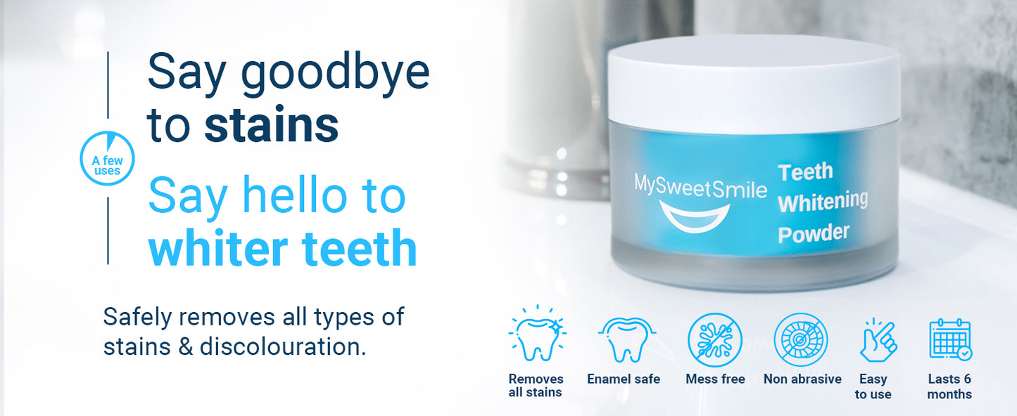 My Sweet Smile Teeth Whitening Powder