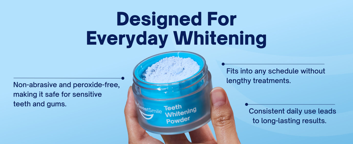 My Sweet Smile Teeth Whitening Powder