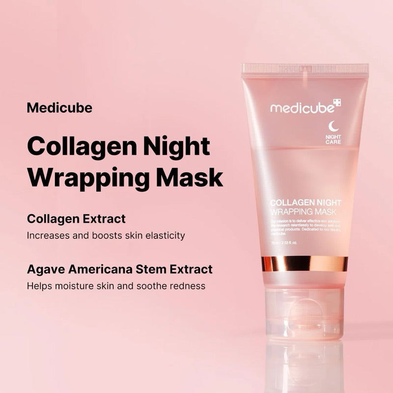 Collagen Overnight Wrapping Peel Off Facial Mask (PACK OF 2)