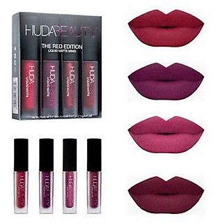 The Nude Edition Liquid Matte Lipstick Set of 4 (16ml)