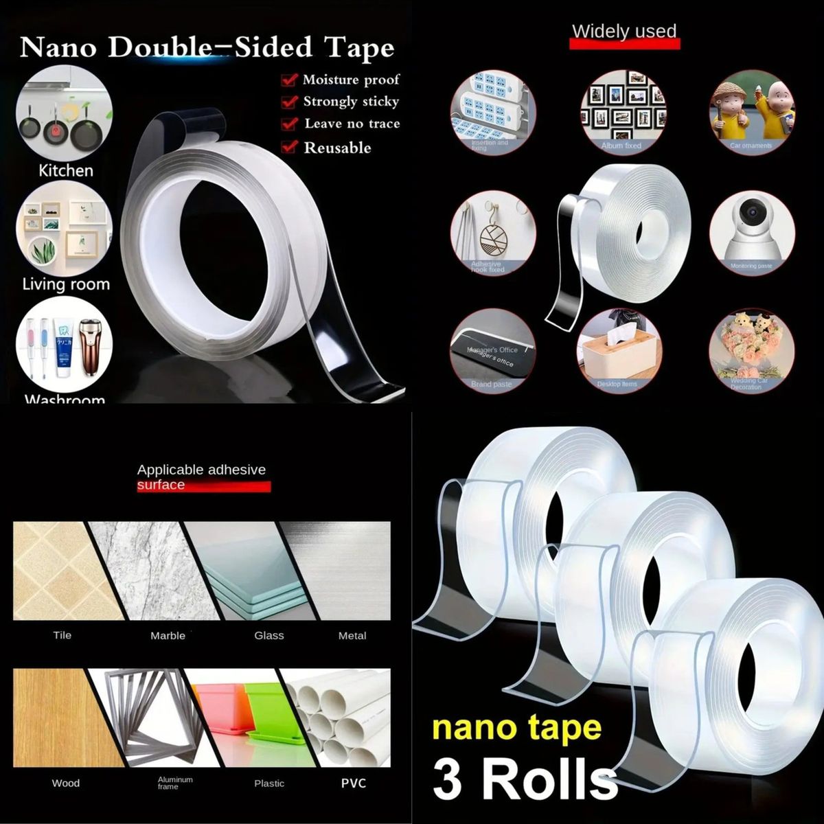 Ivy Grip Double Sided Nano Tape