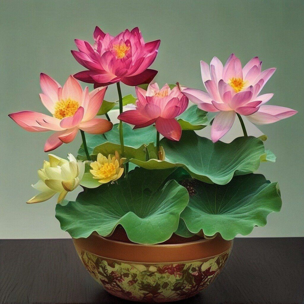 Bonsai Lotus Flower Seeds