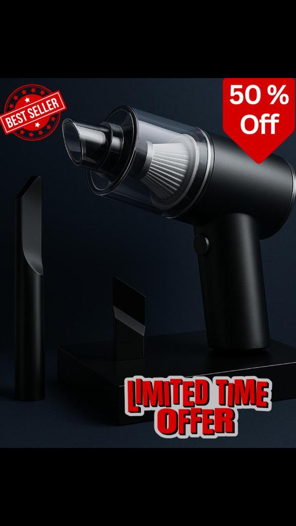Portable Air Duster Wireless Vacuum Cleaner