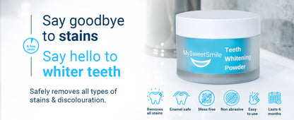 My Sweet Smile Teeth Whitening Powder