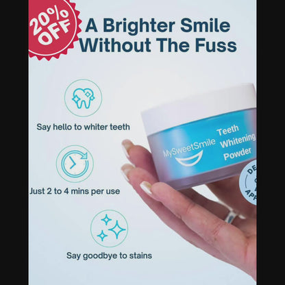 My Sweet Smile Teeth Whitening Powder