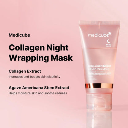 Collagen Overnight Wrapping Peel Off Facial Mask (PACK OF 2)
